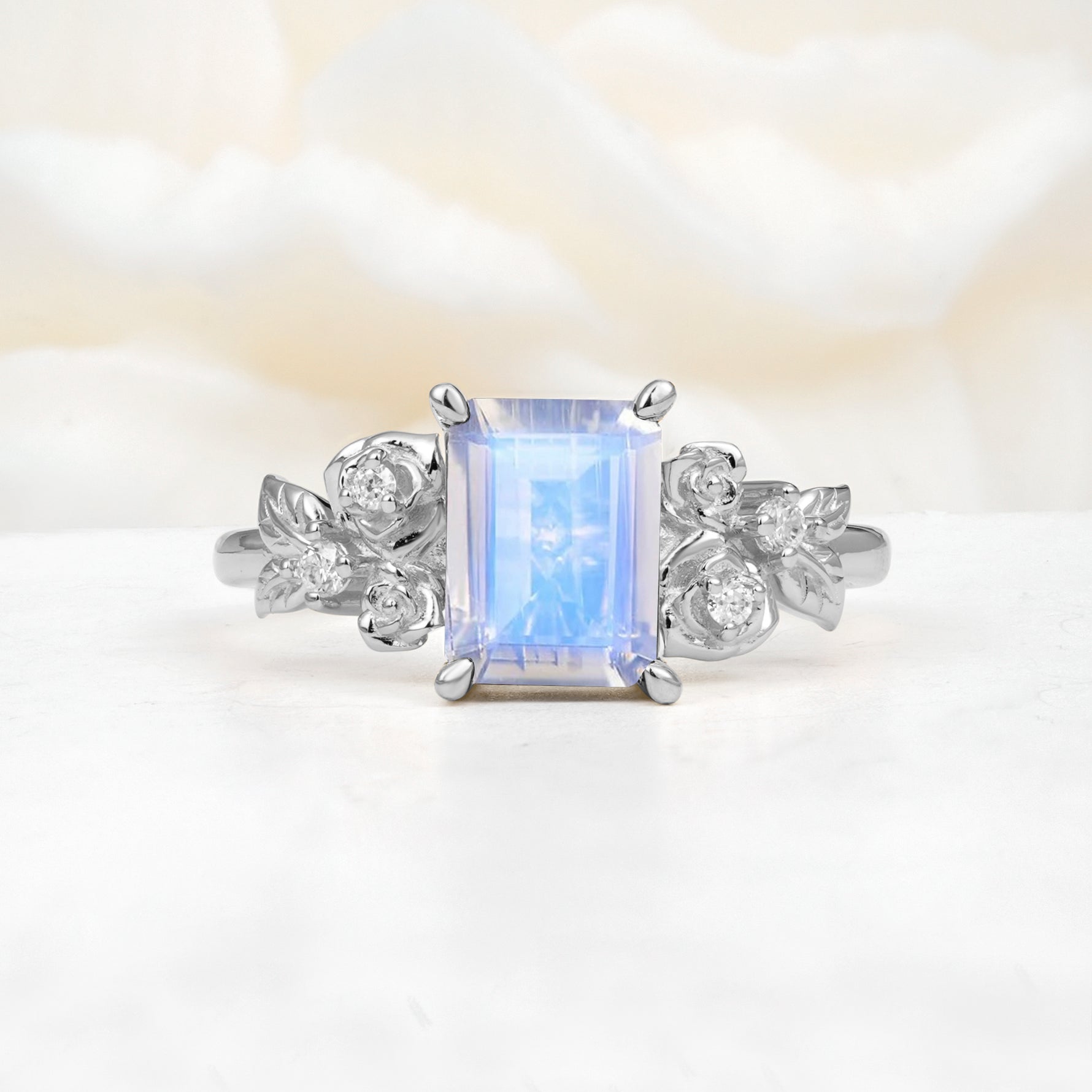 SR17645 Moonstone Ring - Additional view