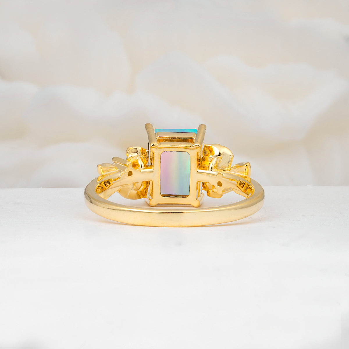 SR17645 Fire Opal Ring - Additional view