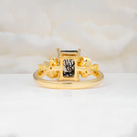 SR17645 Black Rutilated Quartz Ring - Additional view