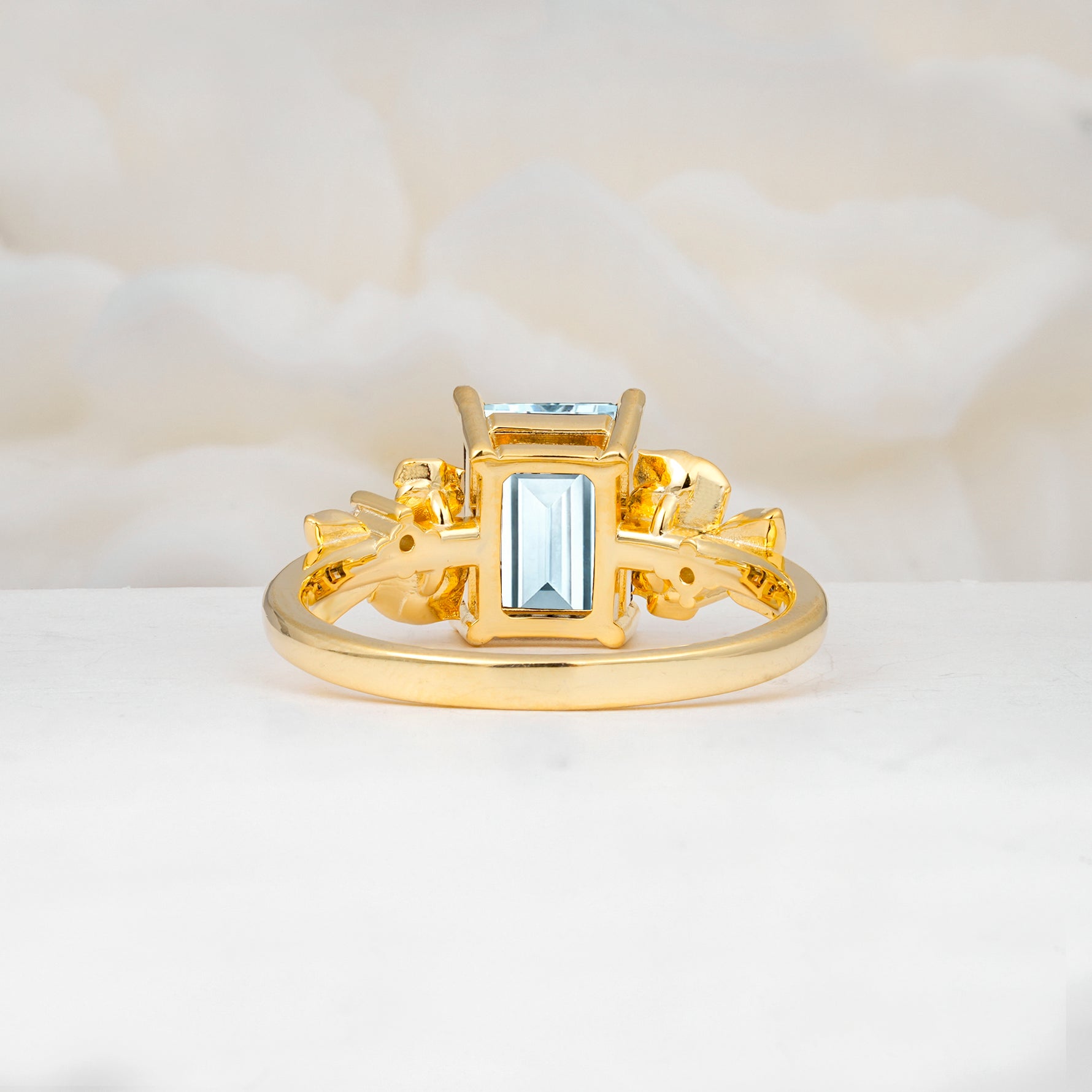 SR17645 Aquamarine Ring - Additional view
