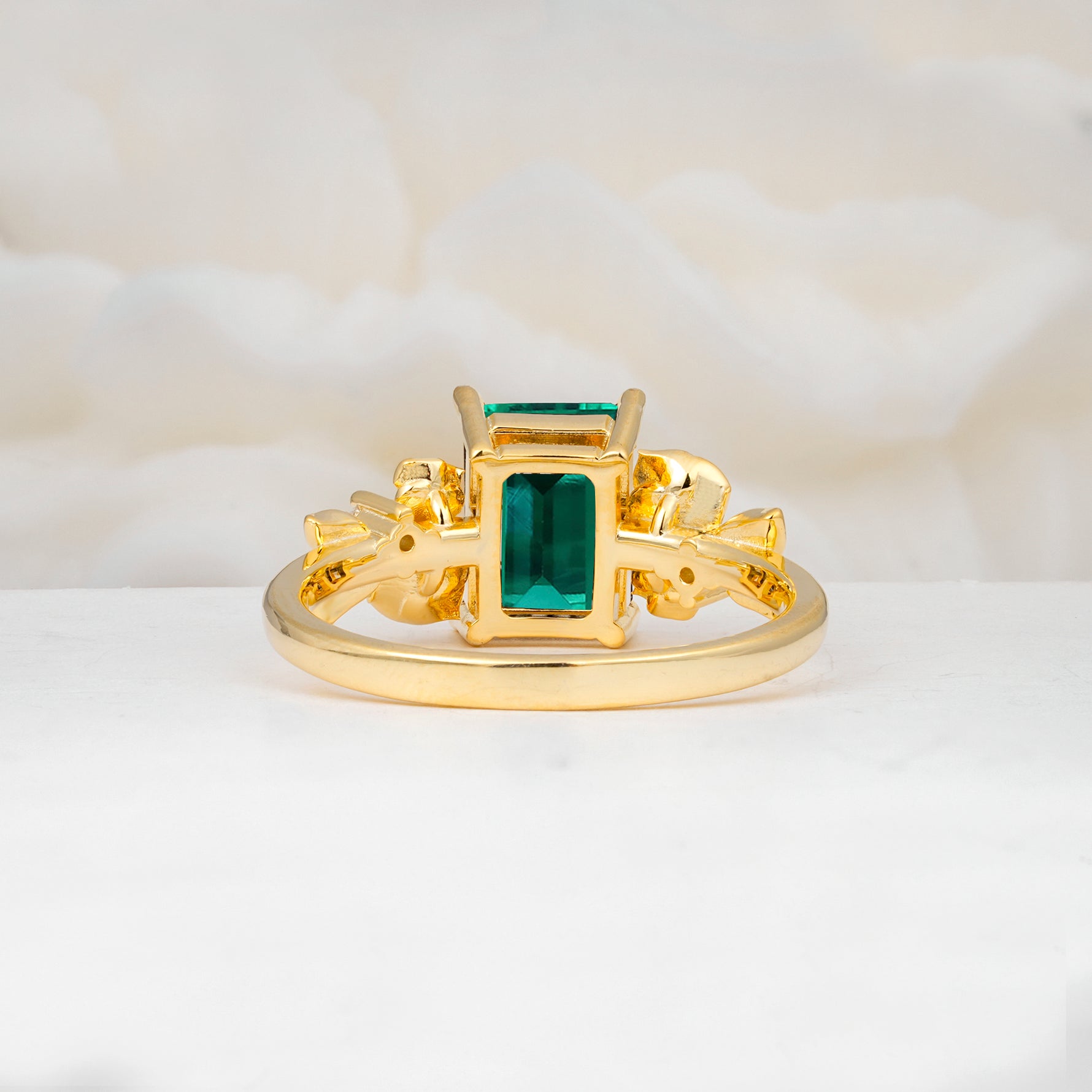 SR17645 Emerald Ring - Additional view