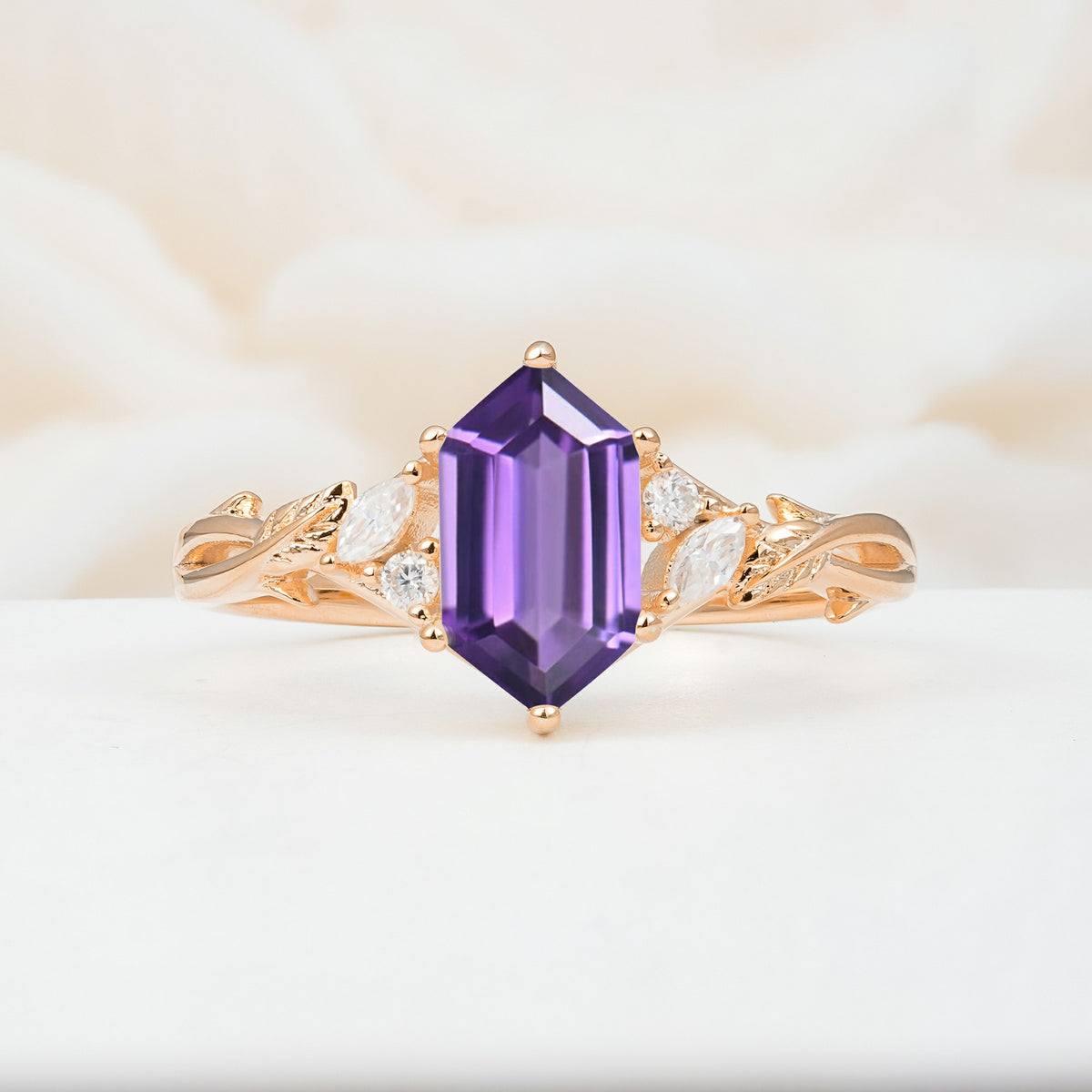 SR17647 Amethyst Ring - Additional view