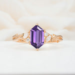 SR17647 Amethyst Ring - Additional view