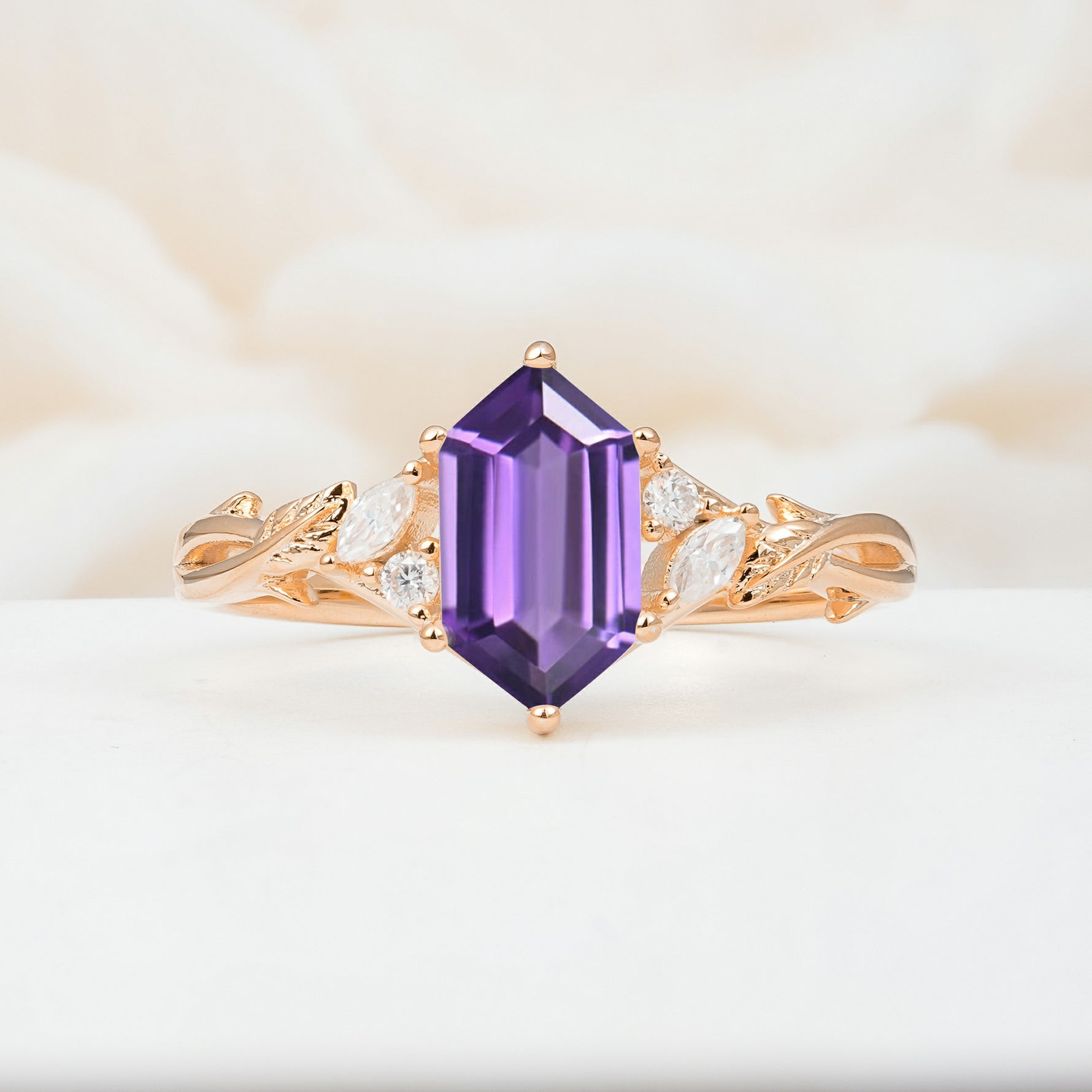 SR17647 Amethyst Ring - Additional view