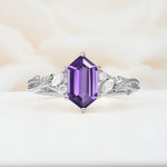 SR17647 Amethyst Ring - Additional view