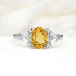 SR17649 Citrine Ring - Additional view