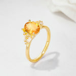 SR17649 Citrine Ring - Additional view