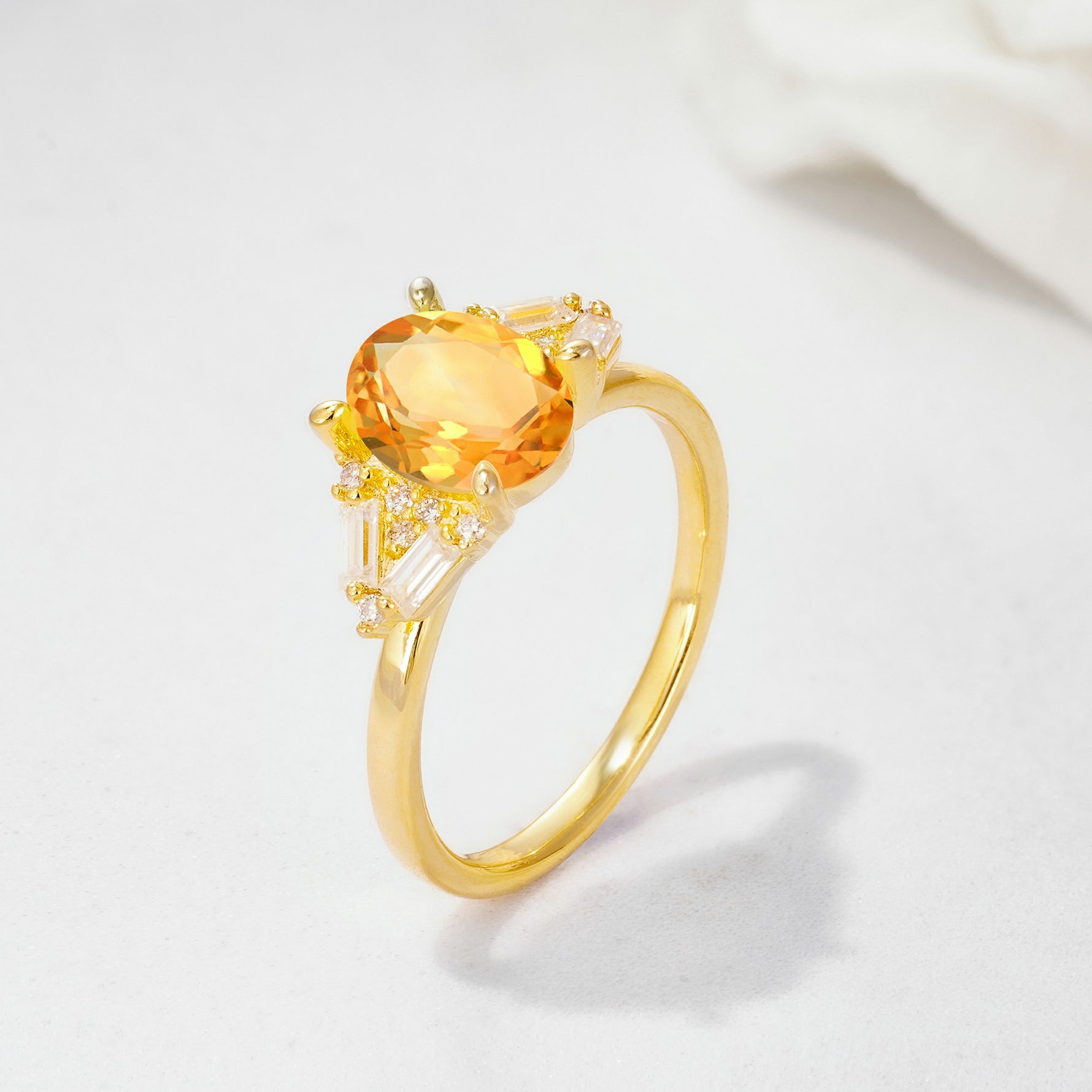 SR17649 Citrine Ring - Additional view