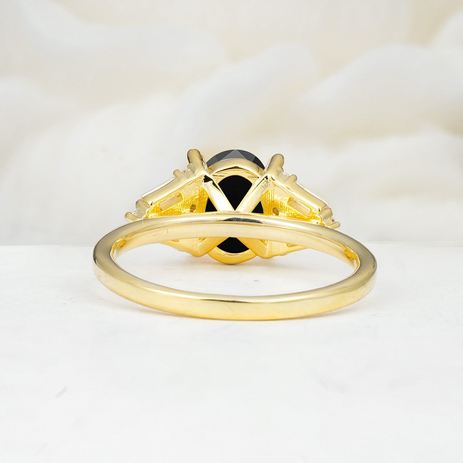SR17649 Black Onyx Ring - Additional view