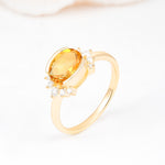 SR17650 Citrine Ring - Additional view