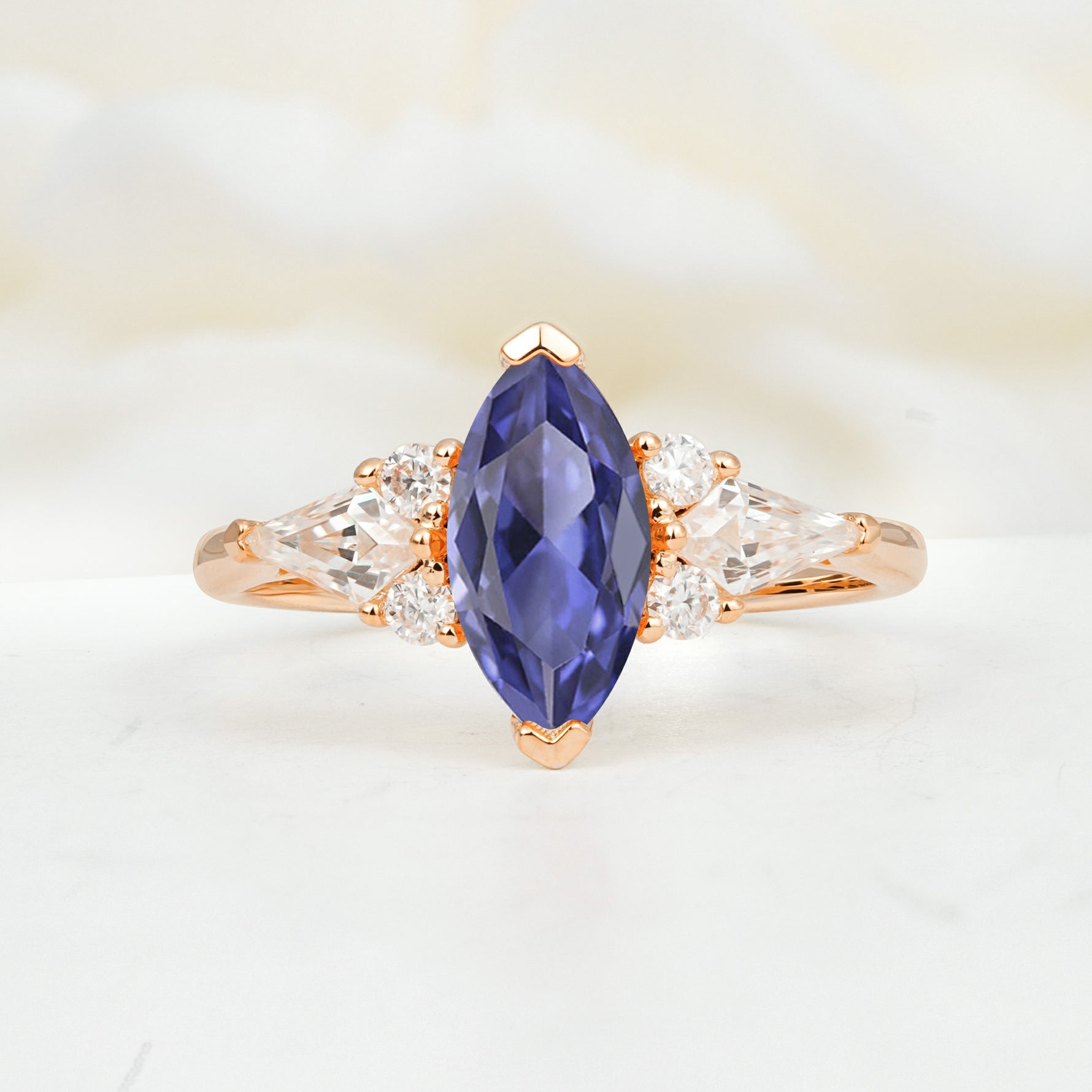 SR17651 Tanzanite Ring - Additional view