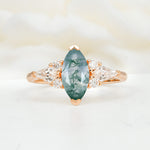 SR17651 Moss Agate Ring - Additional view