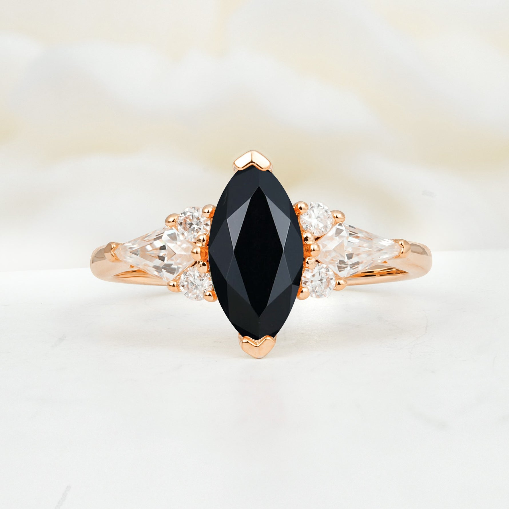 SR17651 Black Onyx Ring - Additional view