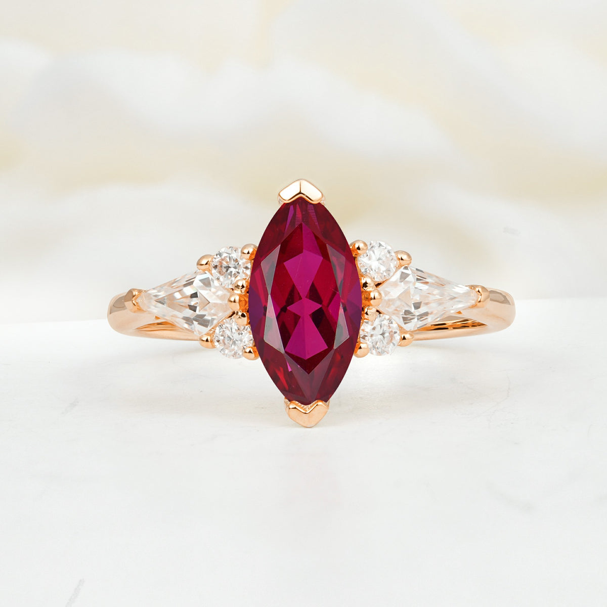 SR17651 Ruby Ring - Additional view