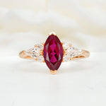 SR17651 Ruby Ring - Additional view