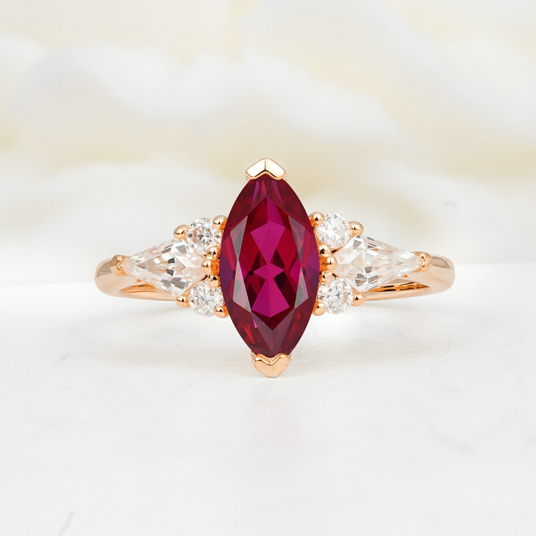 SR17651 Ruby Ring - Additional view