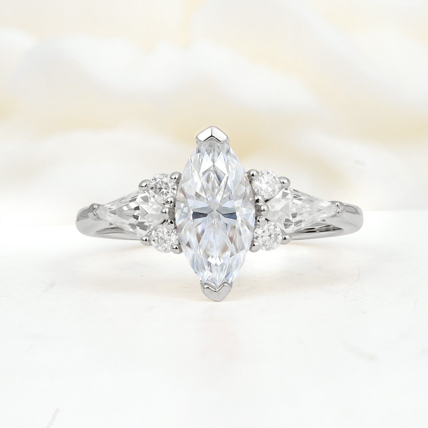 SR17651 Moissanite Ring - Additional view