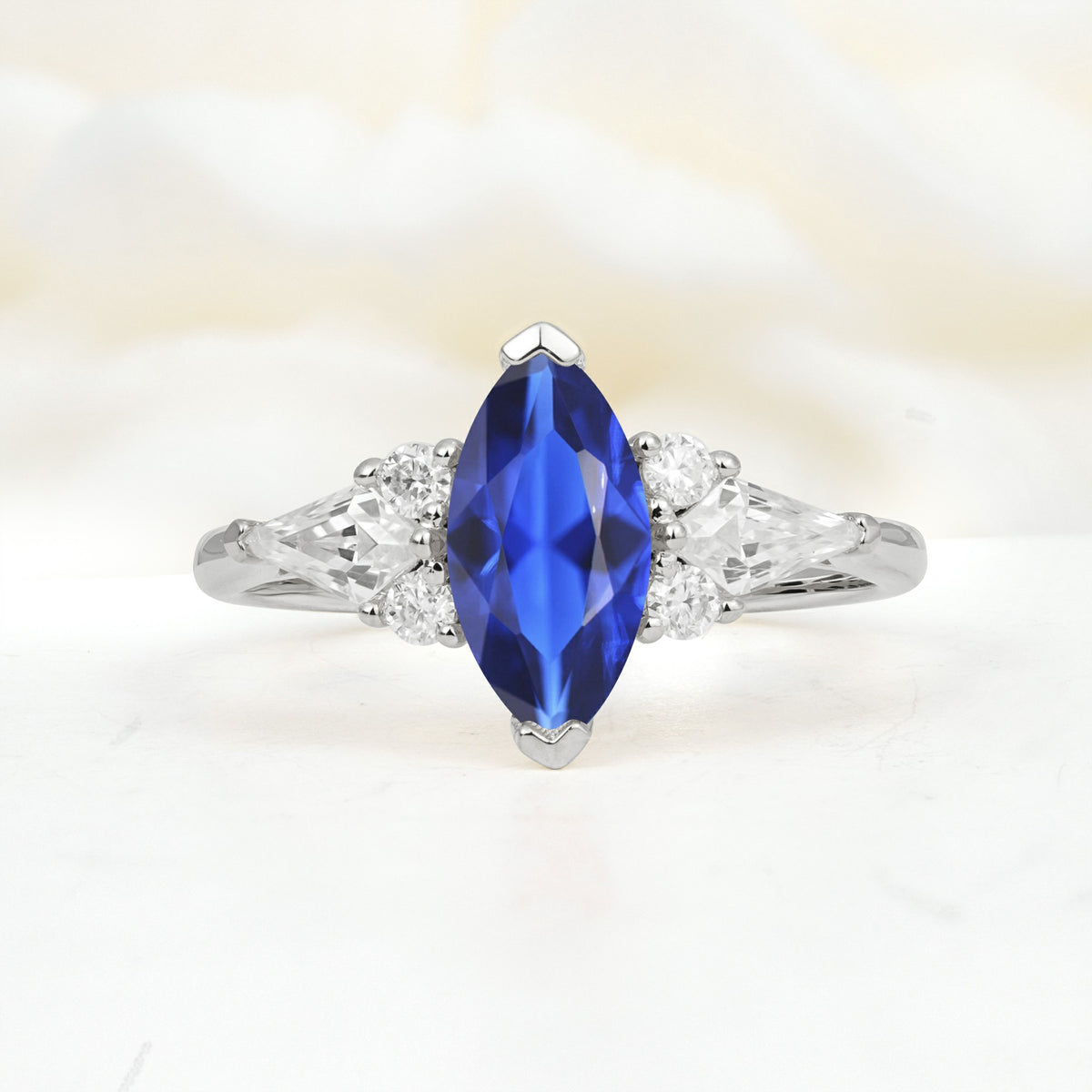 SR17651 Sapphire Ring - Additional view