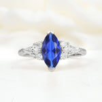 SR17651 Sapphire Ring - Additional view