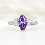 SR17651 Amethyst Ring - Additional view