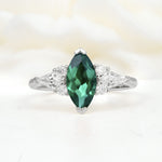 SR17651 Emerald Ring - Additional view