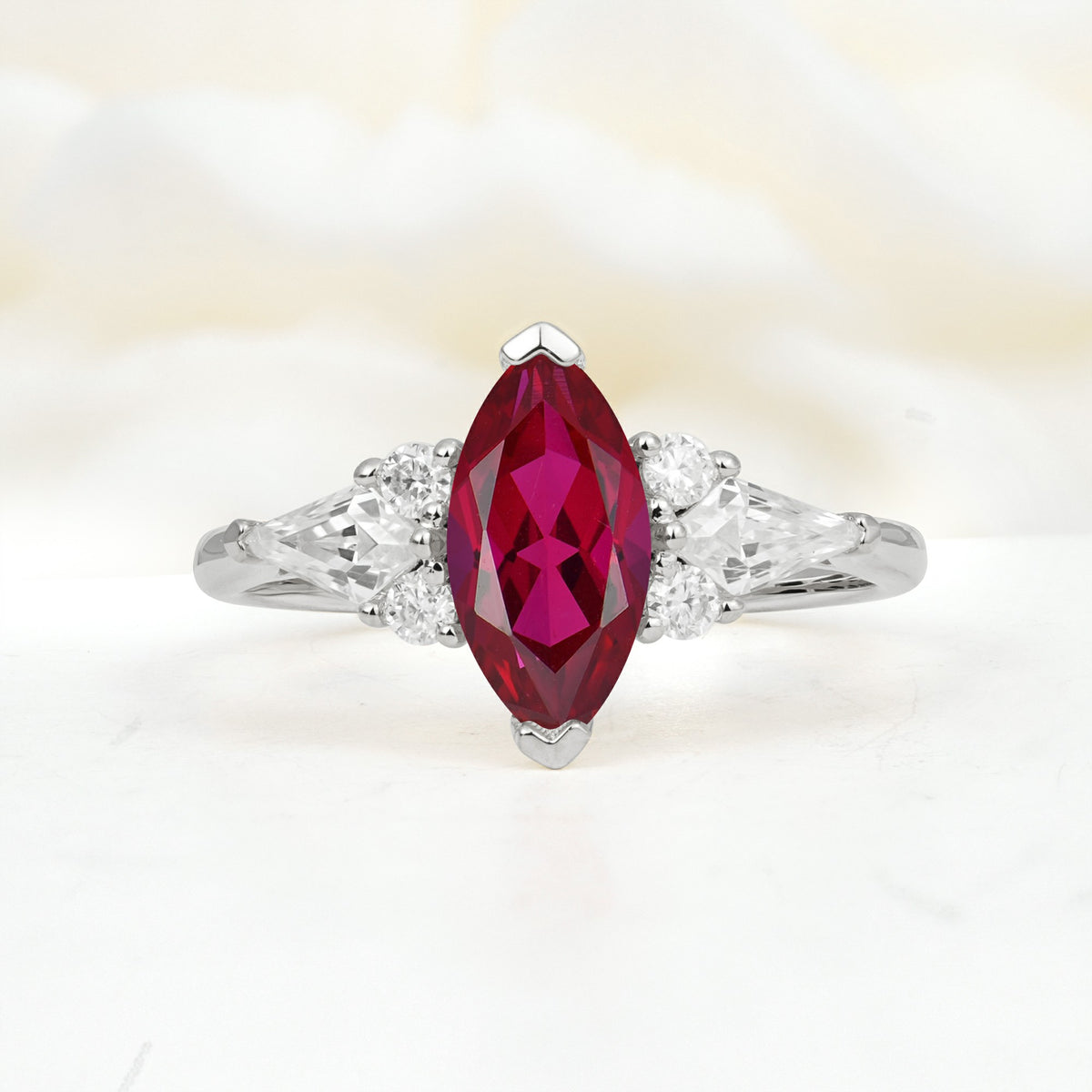 SR17651 Ruby Ring - Additional view