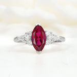 SR17651 Ruby Ring - Additional view