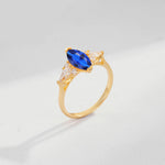SR17651 Sapphire Ring - Additional view