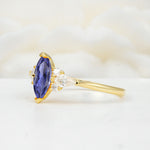 SR17651 Tanzanite Ring - White-Gold