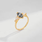 SR17651 Black Rutilated Quartz Ring - Additional view