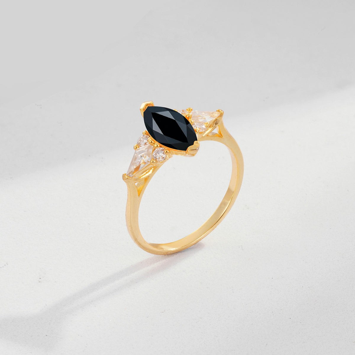 SR17651 Black Onyx Ring - Additional view