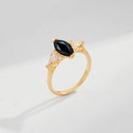 SR17651 Black Onyx Ring - Additional view