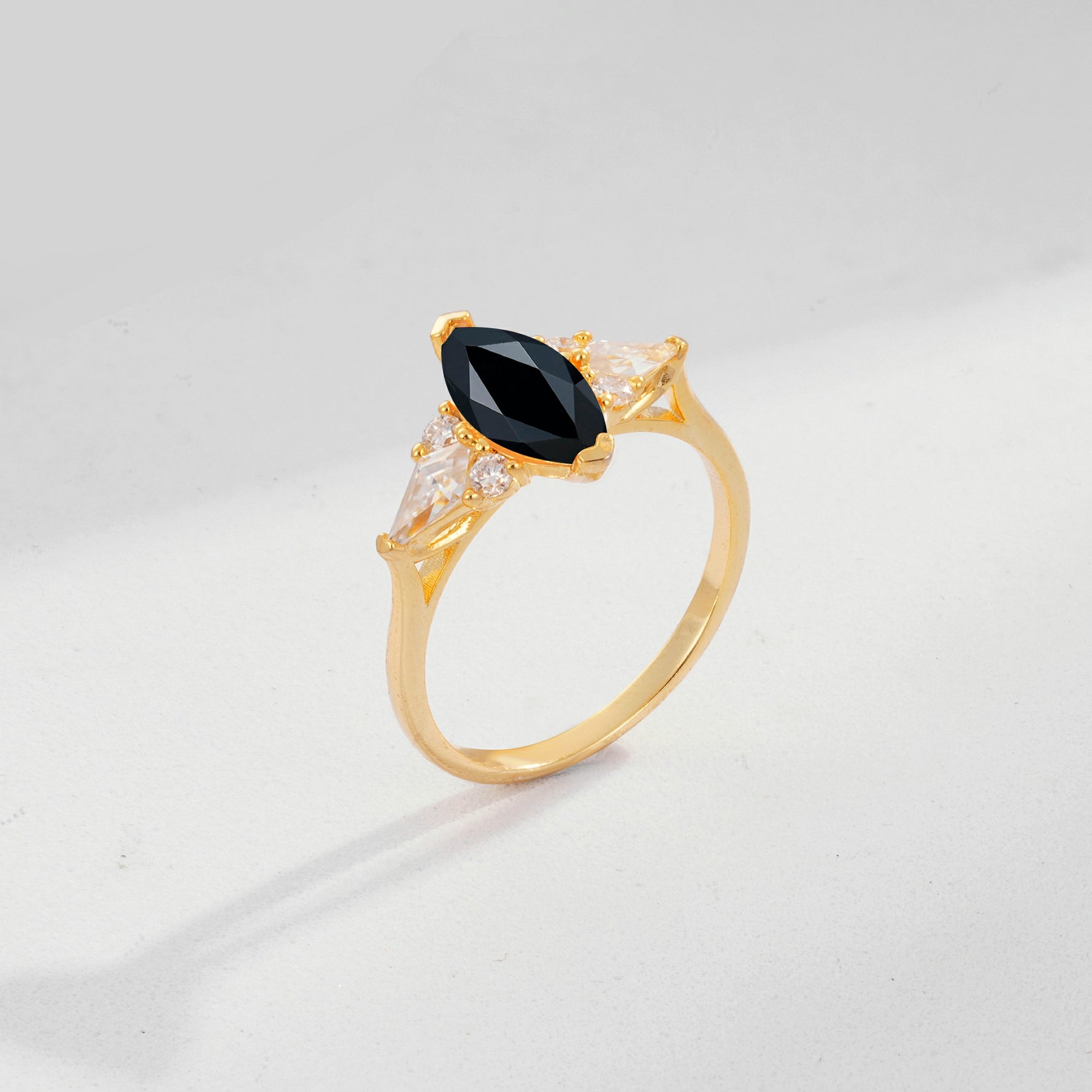 SR17651 Black Onyx Ring - Additional view