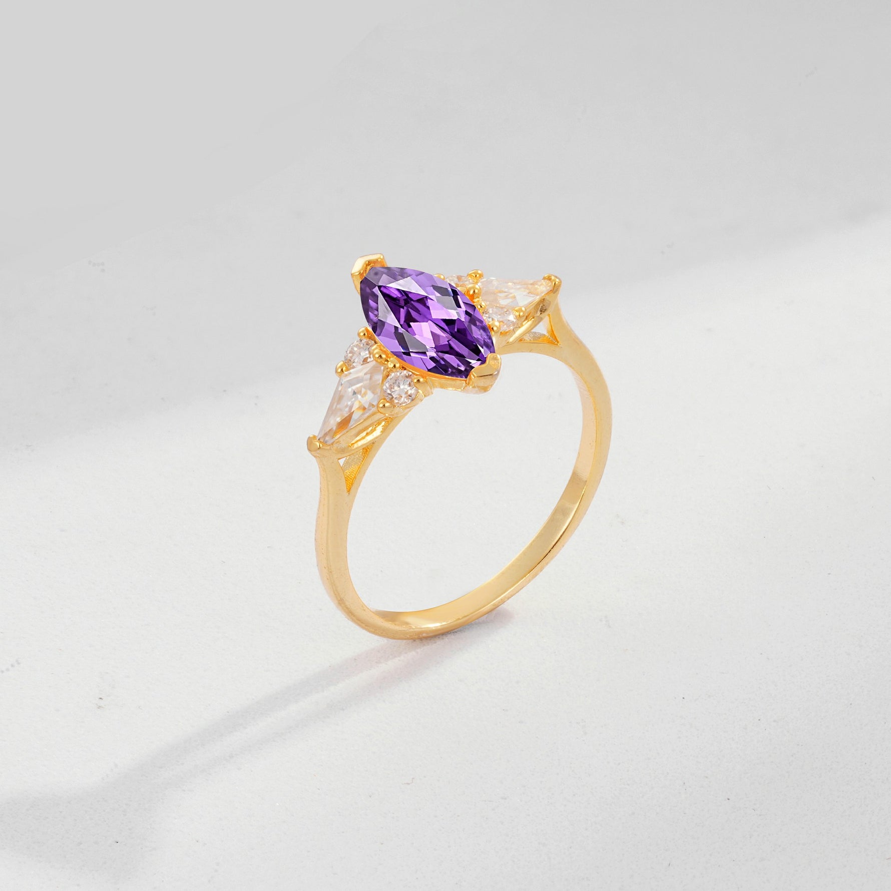 SR17651 Amethyst Ring - Additional view