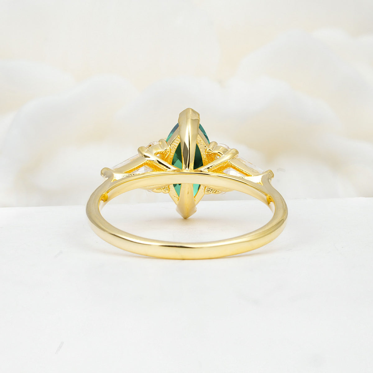 SR17651 Emerald Ring - Additional view