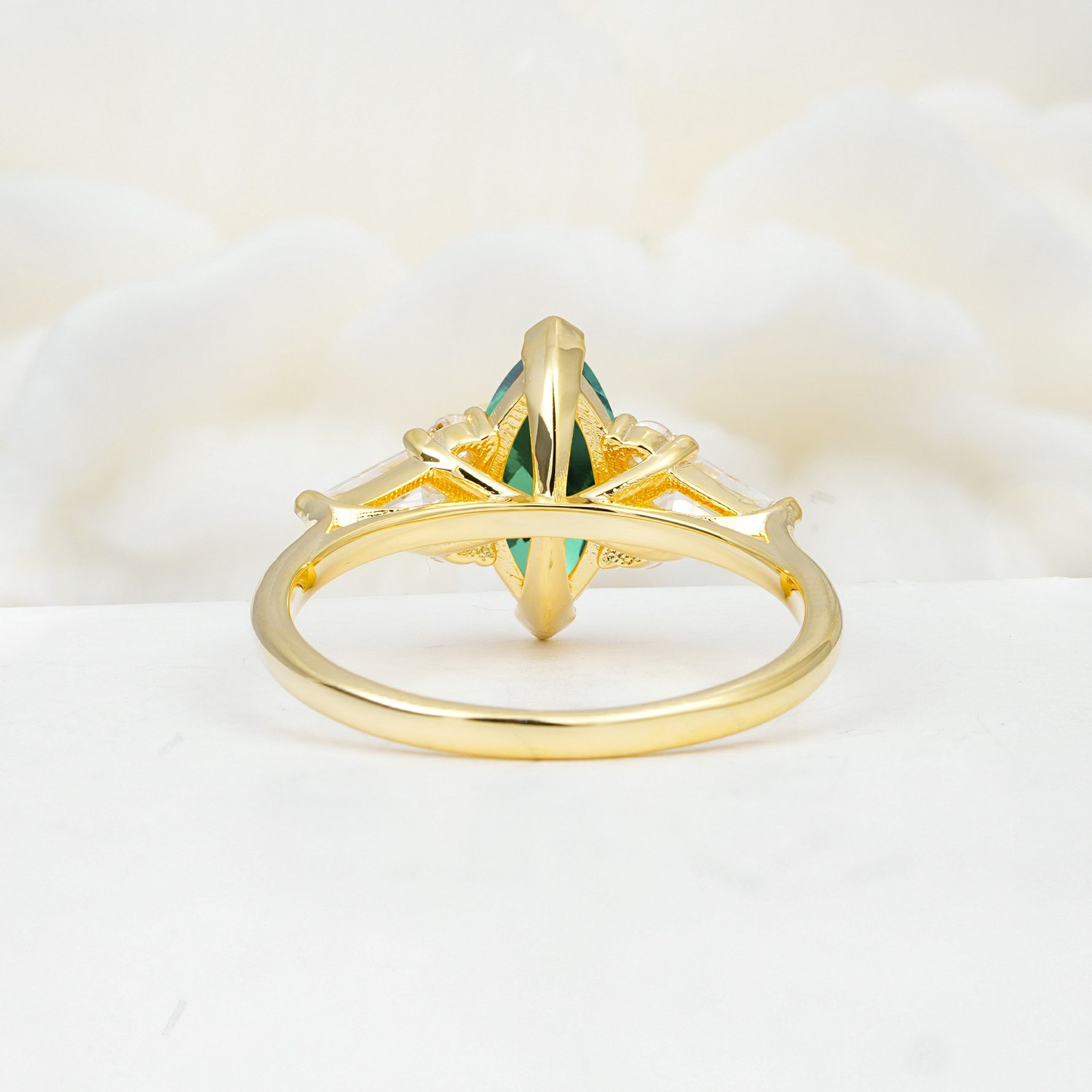 SR17651 Emerald Ring - Additional view