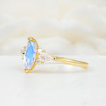 SR17651 Moonstone Ring - White-Gold