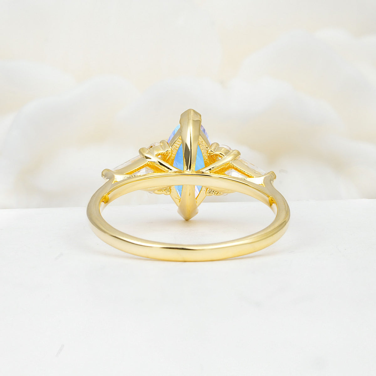 SR17651 Moonstone Ring - Additional view
