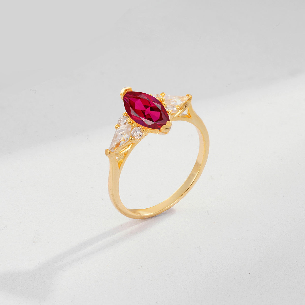 SR17651 Ruby Ring - Additional view