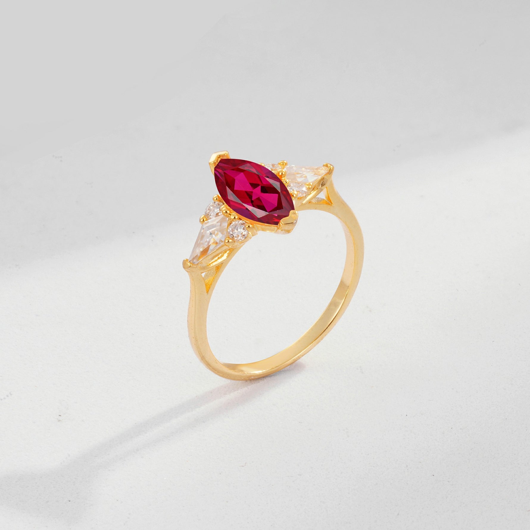 SR17651 Ruby Ring - Additional view