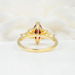 SR17651 Ruby Ring - Additional view