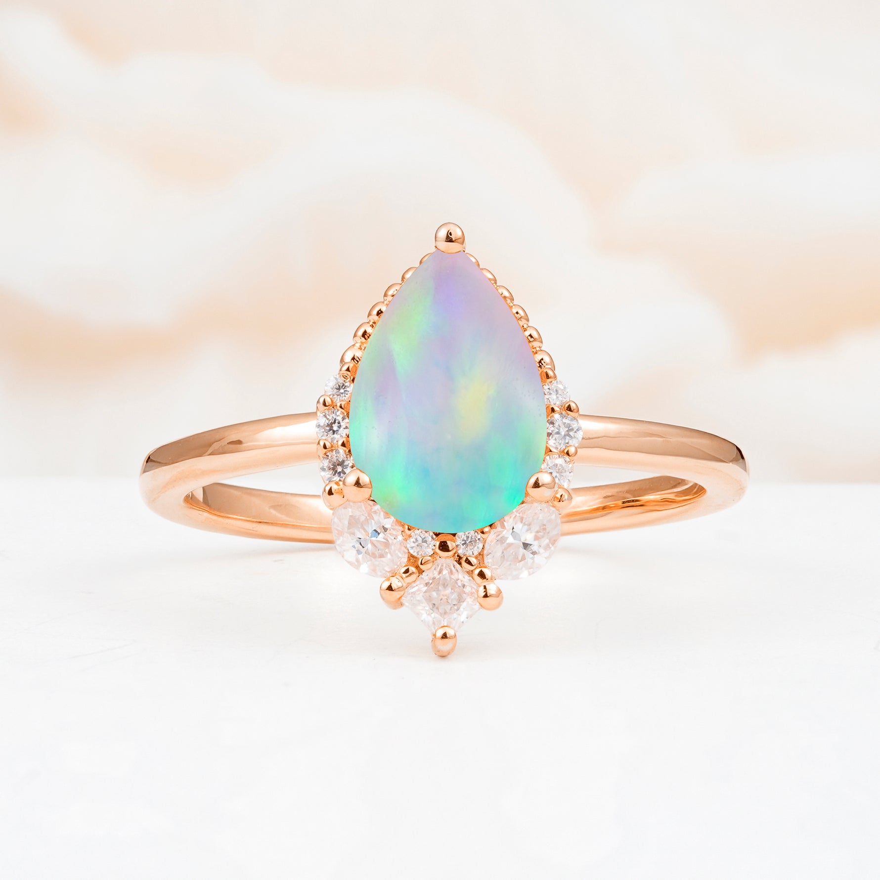 SR17652 Fire Opal Ring - Additional view