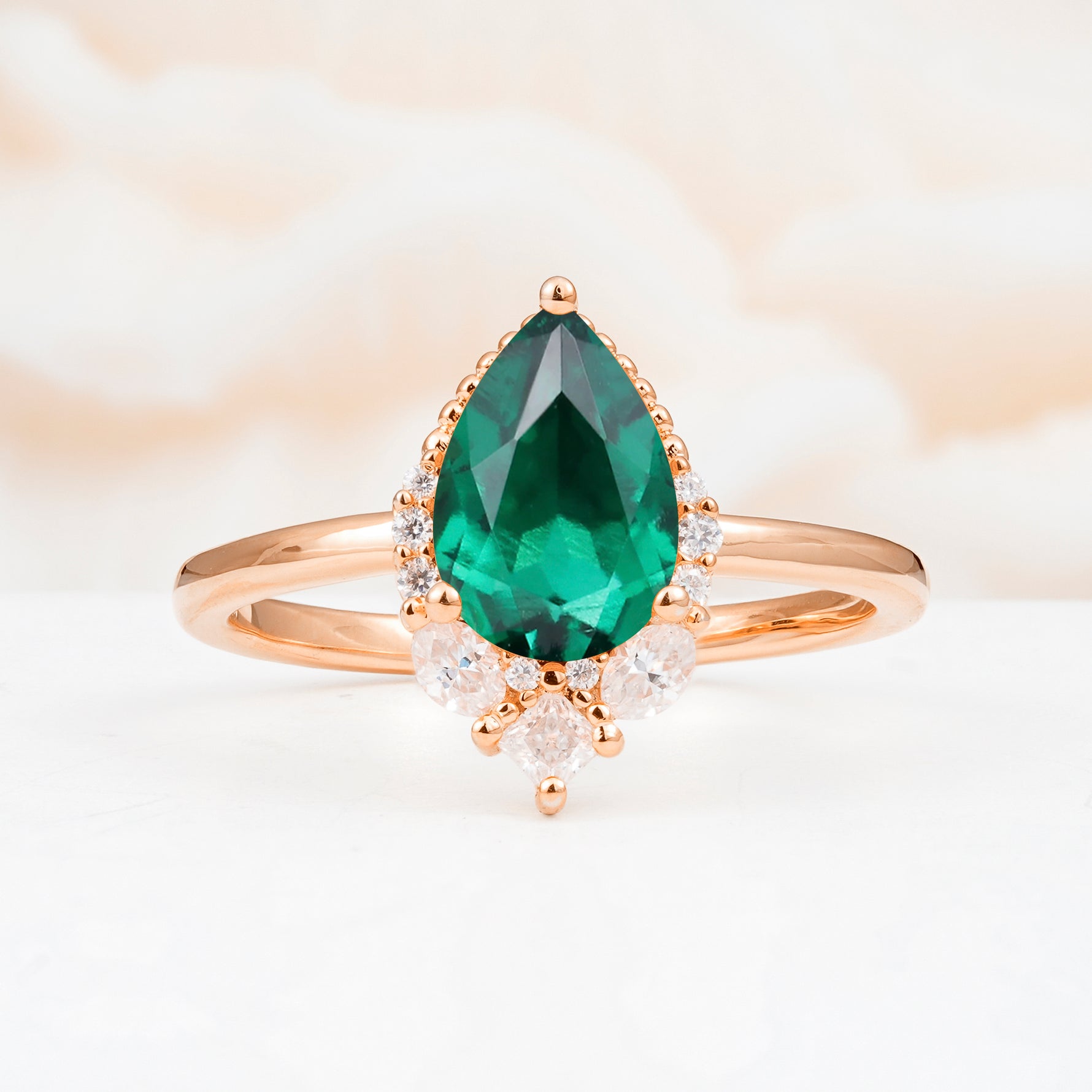 SR17652 Emerald Ring - Additional view