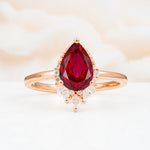 SR17652 Ruby Ring - Additional view