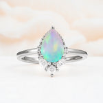 SR17652 Fire Opal Ring - Additional view