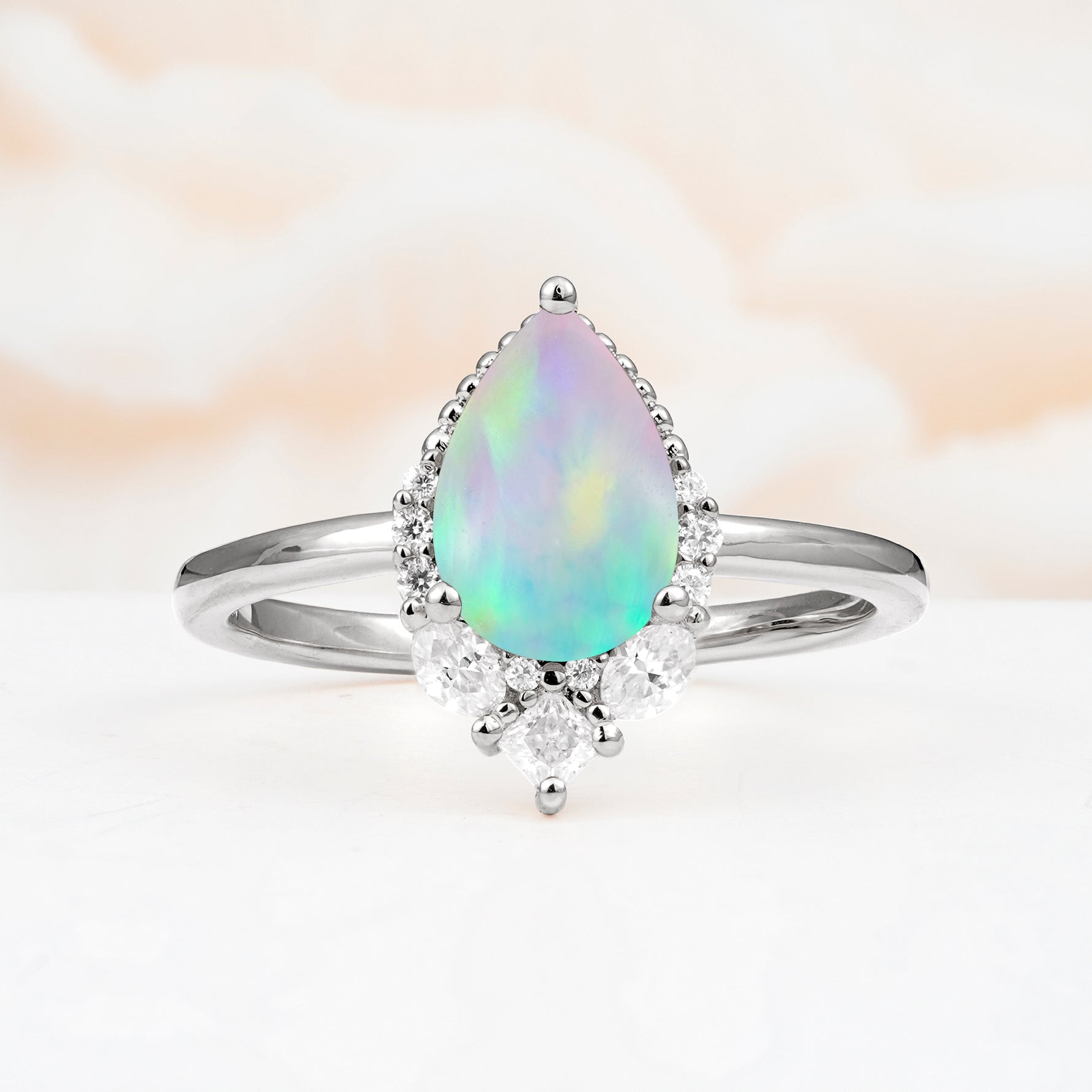 SR17652 Fire Opal Ring - Additional view