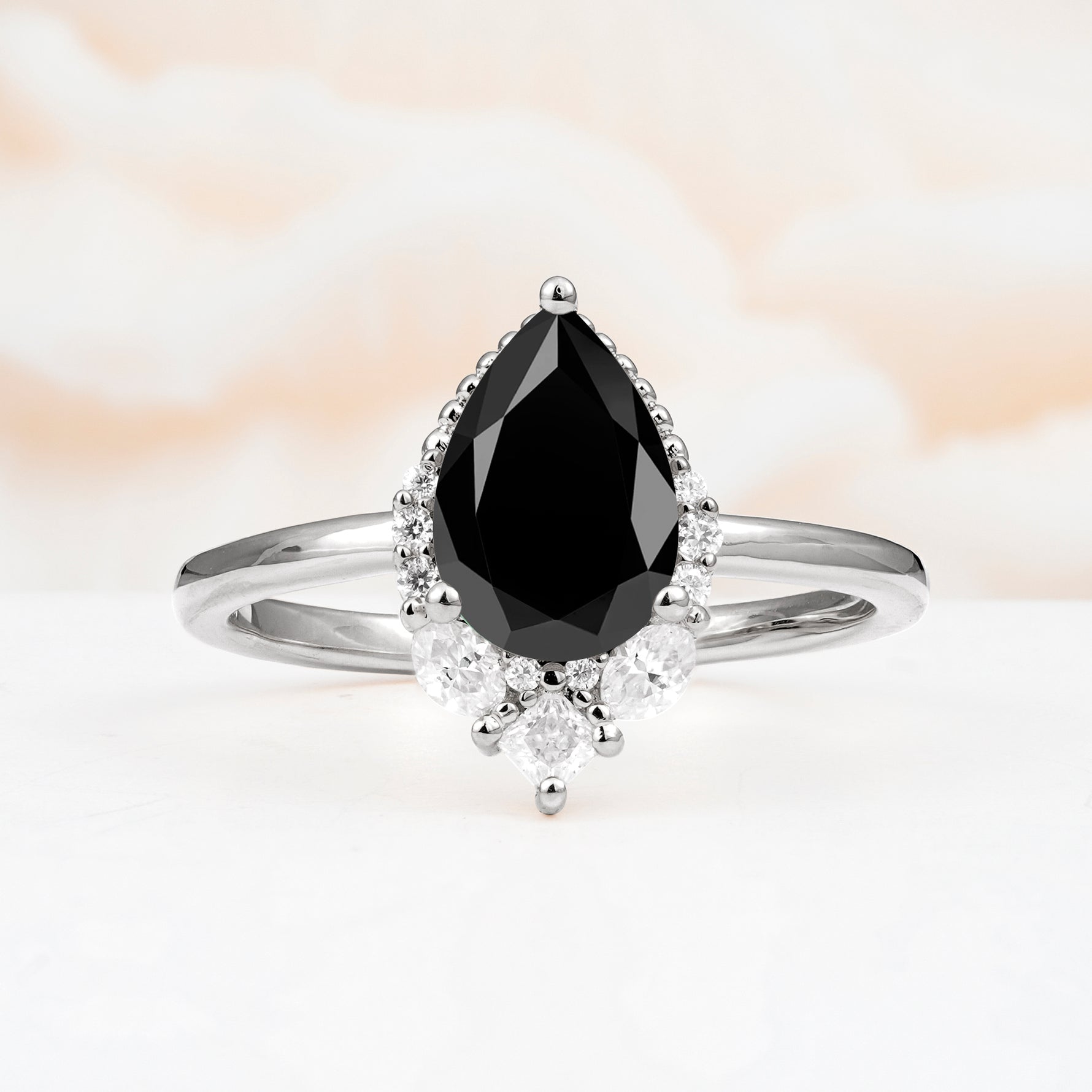 SR17652 Black Onyx Ring - Additional view