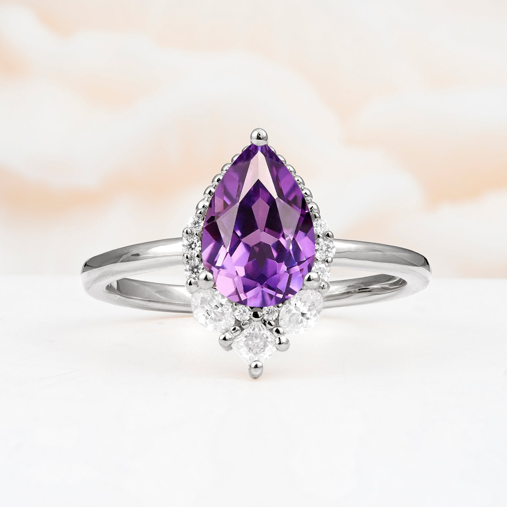 SR17652 Amethyst Ring - Additional view