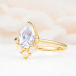 SR17652 Moissanite Ring - White-Gold