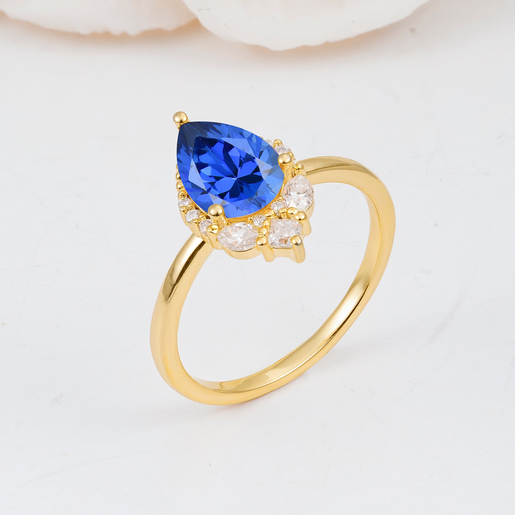 SR17652 Sapphire Ring - Additional view